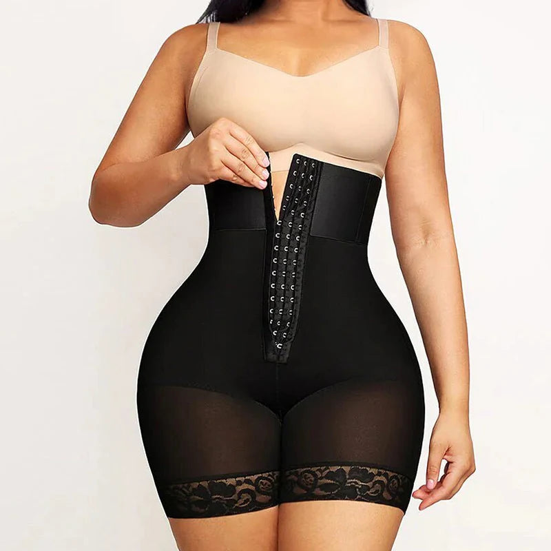 Women High Waist Body Shaper Panties Butt Lifter Slim Shapewear BBL Shorts Tummy Control Bandage Panties