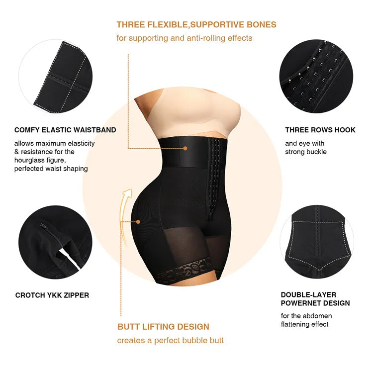 High Waist Shaping Shorts