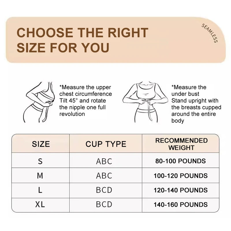 Posture Support Bra Women Front Closure Cross Back Wireless Posture Bras Full Coverage Support Push Up Bralettes Posture Support